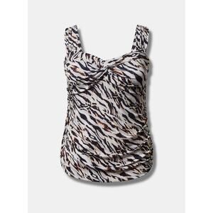 Torrid NWT 4X 4 26 Studio Knit Sweetheart Twist Crop Top